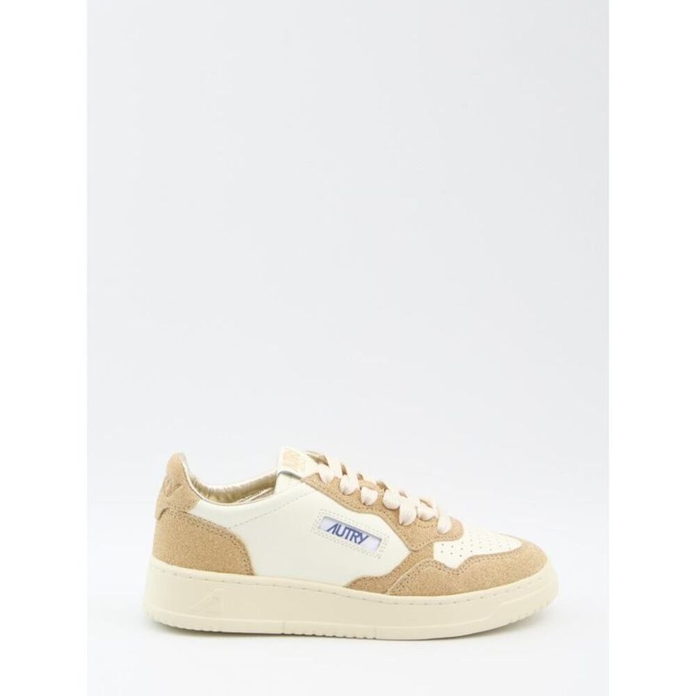 AUTRY Women's Retro Court Low Top Sneakers Women YELLOW